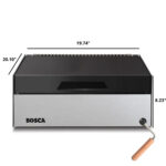 Bosca Block 500 - 20 Inch Built In Wood Fired Grill - Image 3