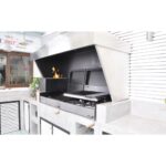 Bosca Block 500 - 20 Inch Built In Wood Fired Grill - Image 6