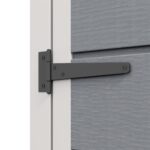 5 x 3FT Small Garden Shed, Storage Shed with Lockable Door, Window & Vent, for Garden, Patio, Grey - Image 11