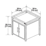 Big Green Egg Expansion Cabinet for modular Nest System - Image 3