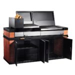 Bosca Pack Block Wood Brazier 250 + Block 500 20" + Block 500 20" Built-in Charcoal Grill - Image 9